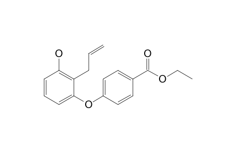 4-[3-Hydroxy-2-(2-propenyl)phenoxy]benzoic acid ethyl ester