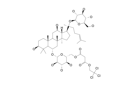 6'-O-[(2,2,2-TRICHLOROETHOXY)-CARBONYL]-ACETYL_GINSENOSIDE_RG1