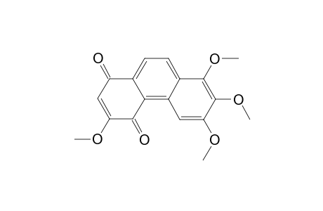 3,6,7,8-TETRAMETHOXY-1,4-PHENANTHRENQUINONE