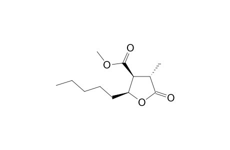 (2S,3S,4S)-(-)-4-METHYL-5-OXO-2-PENTYL-TETRAHYDRO-3-FURANCARBOXYLIC-ACID-METHYLESTER