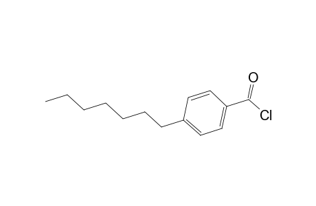 4-n-Heptylbenzoyl chloride