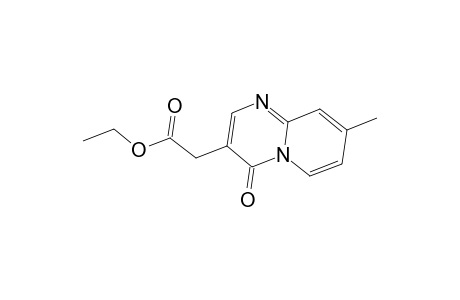 4H-Pyrido[1,2-a]pyrimidine-3-acetic acid, 8-methyl-4-oxo-, ethyl ester