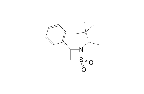 (3R*,1'R*)-2-(1-tert-Butylethyl)3-phenyl-1,2-thiazetidine 1,1-dioxide