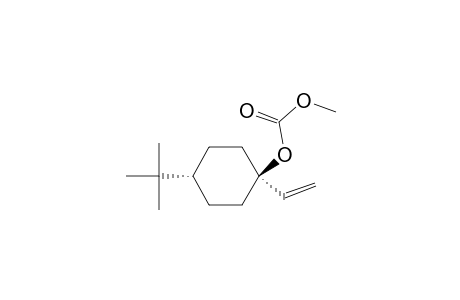 Carbonic acid, 4-(1,1-dimethylethyl)-1-ethenylcyclohexyl methyl ester, trans-