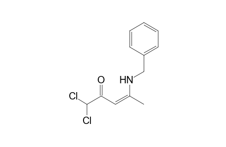 (Z)-4-BENZYLAMINO-1,1-DICHLORO-3-PENTEN-2-ONE
