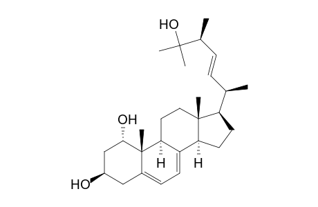 (22E)-5,7,22-Ergostatriene-1.alpha.,3.beta.,25-triol