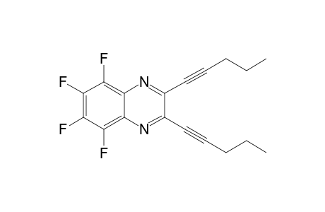 5,6,7,8-TETRAFLUORO-2,3-DIPENT-1-YNYLQUINOXALINE