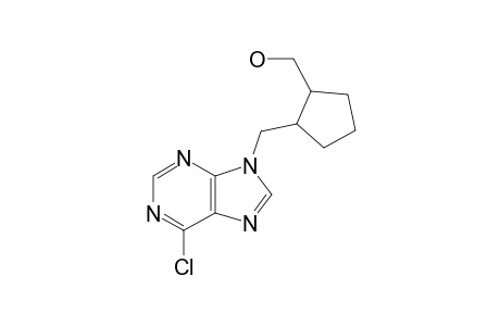 [2-[(6-Chloranylpurin-9-yl)methyl]cyclopentyl]methanol