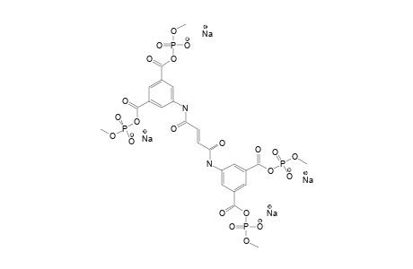 N,N'-BIS-[BIS-(SODIUM-METHYL-PHOSPHATE)-ISOPHTHALYL]-FUMARATE