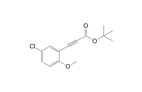 tert-Butyl 3-(5-chloro-2-methoxyphenyl)propiolate