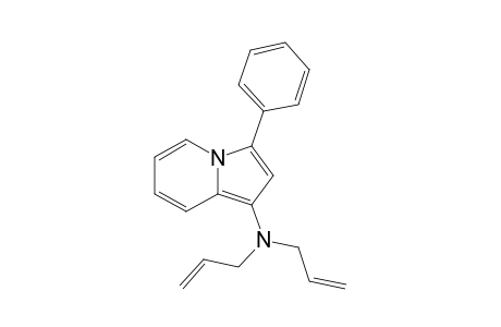 N,N-Diallyl-3-phenylindolizin-1-amine