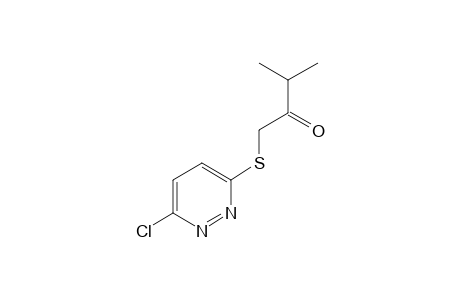 1-[(5-chloro-3-pyridazinyl)thio]-3-methyl-2-butanone