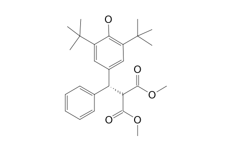 Dimethyl (R)-2-((3,5-di-tert-butyl-4-hydroxyphenyl)(phenyl)methyl)malonate