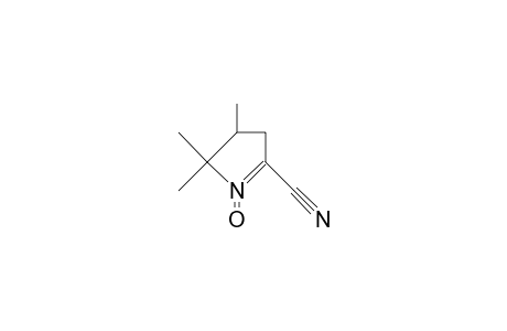 2H-Pyrrole-5-carbonitrile, 3,4-dihydro-2,2,3-trimethyl-, 1-oxide