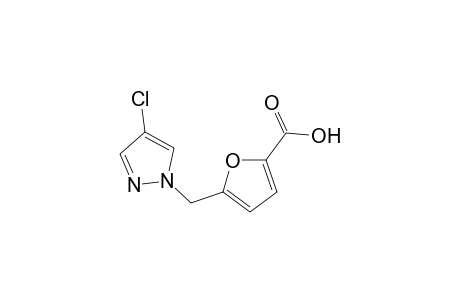 5-[(4-chloro-1H-pyrazol-1-yl)methyl]-2-furoic acid