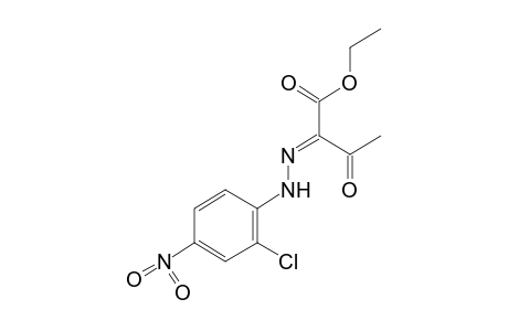 2,3-dioxobutyric acid, ethyl ester, 2-(2-chloro-4-nitrophenyl)hydrazone