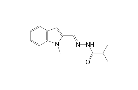 Isobutyric acid, [(1-methylindol-2-yl)methylene]hydrazide