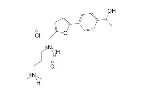 1,3-propanediaminium, N~1~-[[5-[4-(1-hydroxyethyl)phenyl]-2-furanyl]methyl]-N~3~,N~3~-dimethyl-, dichloride