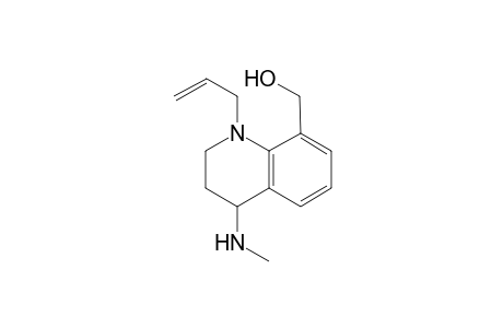 N-Allyl-4-methylamino-8-hydroxymethyl-1,2,3,4-tetrahydroquinoline