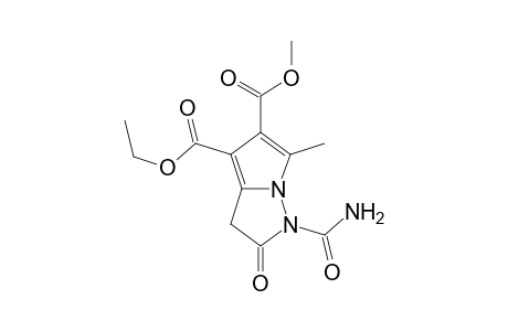 1-Carbamoyl-6-methyl-2-oxo-2,3-dihydro-1H-pyrrolo[1,2-b]pyrazole-4,5-dicarboxylic acid 4-ethyl ester 5-methyl ester