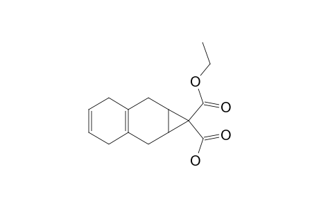 1H-Cyclopropa[b]naphthalene-1,1-dicarboxylic acid, 1a,2,3,6,7,7a-hexahydro-, monoethyl ester