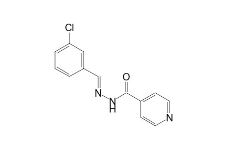 N'-(3-Chlorobenzylidene)isonicotinohydrazide