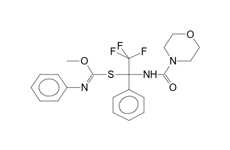 S-[1-Phenyl-1-(3-morpholinylureido)-2,2,2-trifluoroethyl]-o-methyl(phenyl)isothiourethane