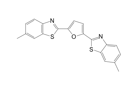 2,5-bis-(6-methyl-2-benzothiazolyl)furan