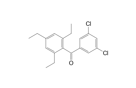 2,4,6-Triethyl-3',5'-dichlorobenzophenone or (3,5-dichlorophenyl)(2,4,6-triethylphenyl)methanone