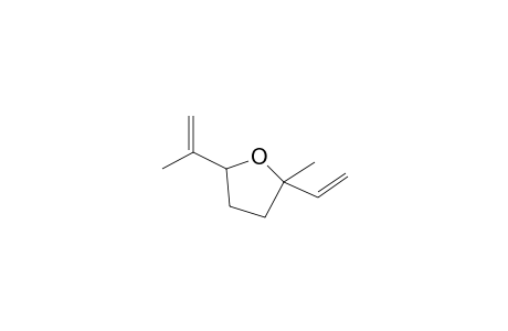 2-Ethenyl-2-methyl-5-(1-methylethenyl)tetrahydrofuran