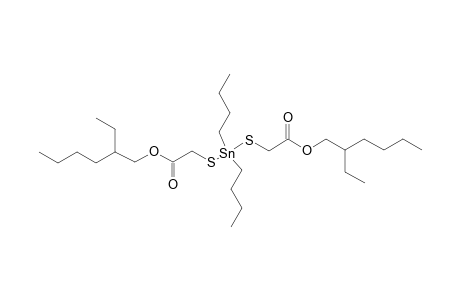 Dibutyltin thioglycolic acid, 2-ethylhexyl ester mercaptide