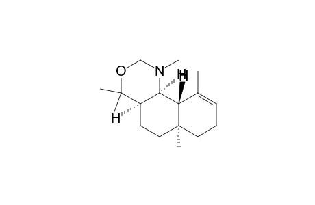 2H-naphth[1,2-d][1,3]oxazine, 1,4,4a,5,6,6a,7,8,10a,10b-decahydro-1,4,4,6a,10-pentamethyl-, (4a.alpha.,6a.alpha.,10a.beta.,10b.alpha.)-(+-)-