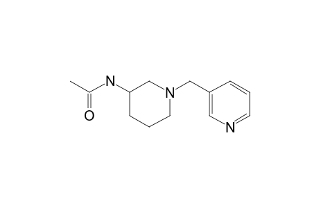 1-(3-Pyridinylmethyl)-3-piperidinamine, N-acetyl-