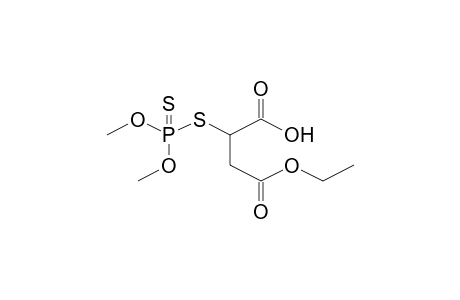 2-[(Dimethoxyphosphorothioyl)sulfanyl]-4-ethoxy-4-oxobutanoic acid