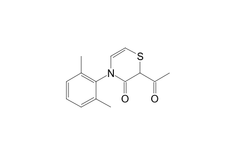 2-acetyl-4-(2,6-dimethylphenyl)-1,4-thiazin-3-one