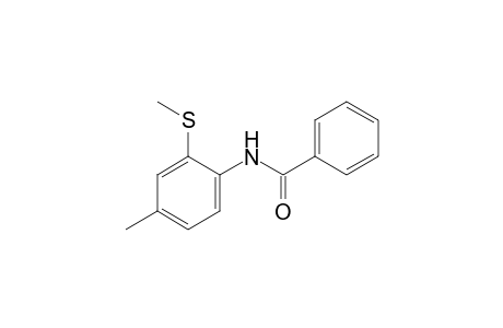 N-(4-methyl-2-(methylthio)phenyl)benzamide