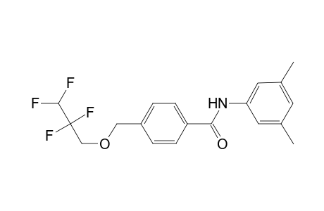 N-(3,5-dimethylphenyl)-4-[(2,2,3,3-tetrafluoropropoxy)methyl]benzamide