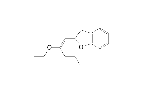 2-[(1E,3E)-2-Ethoxypenta-1,3-dienyl]-2,3-dihydrobenzofuran