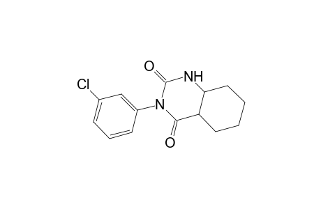 2,4(1H,3H)-QUINAZOLINEDIONE,3-(3-CHLOROPHENYL)HEXAHYDRO-