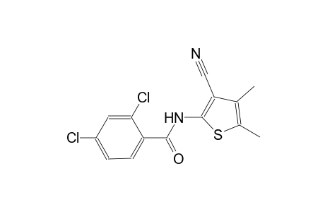 benzamide, 2,4-dichloro-N-(3-cyano-4,5-dimethyl-2-thienyl)-