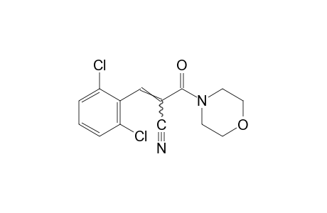 alpha-(2,6-DICHLOROBENZYLIDENE)-beta-OXO-4-MORPHOLINEPROPIONITRILE