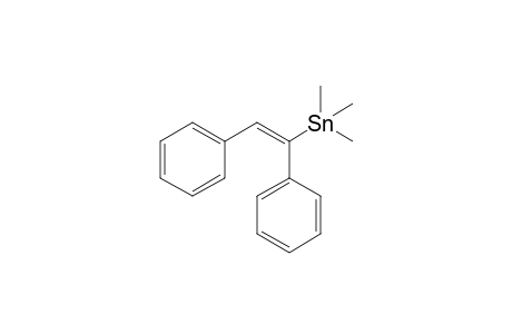 [(Z)-1,2-diphenylethenyl]-trimethyl-stannane