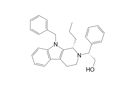 (S)-9-Benzyl-2-[(R)-2-hydroxy-1-phenylethyl]-1-propyl-1,2,3,4-tetrahydropyrido[3,4-b]indole