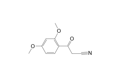 3-(2,4-Dimethoxyphenyl)-3-oxopropanenitrile