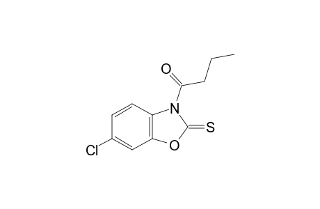 3-Butyryl-6-chloro-1,3-benzoxazole-2(3H)-thione