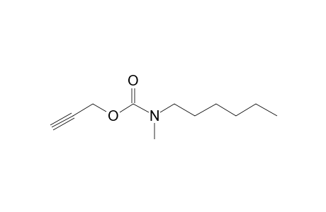 Carbamic acid, N-methyl-N-hexyl-, propargyl ester