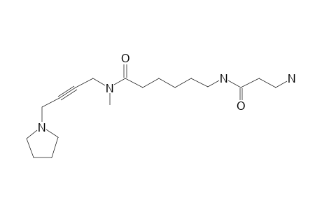 6-Aminohexanamide, N-methyl-N-[4-(1-pyrrolidinyl)-2-butynyl]-N'-[2-aminobutanoyl]-