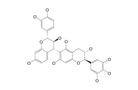 FISETINIDOL-(4-ALPHA,6)-GALLOCATECHIN;ROTAMER_1