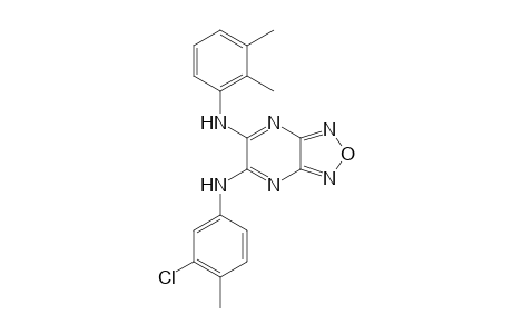 5-(3-Chloro-4-methylanilino)-6-(2,3-xylidino)furazano[3,4-b]pyrazine