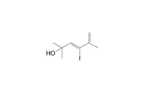 3-Iodo-2,5-dimethylhexa-1,3-dien-5-ol